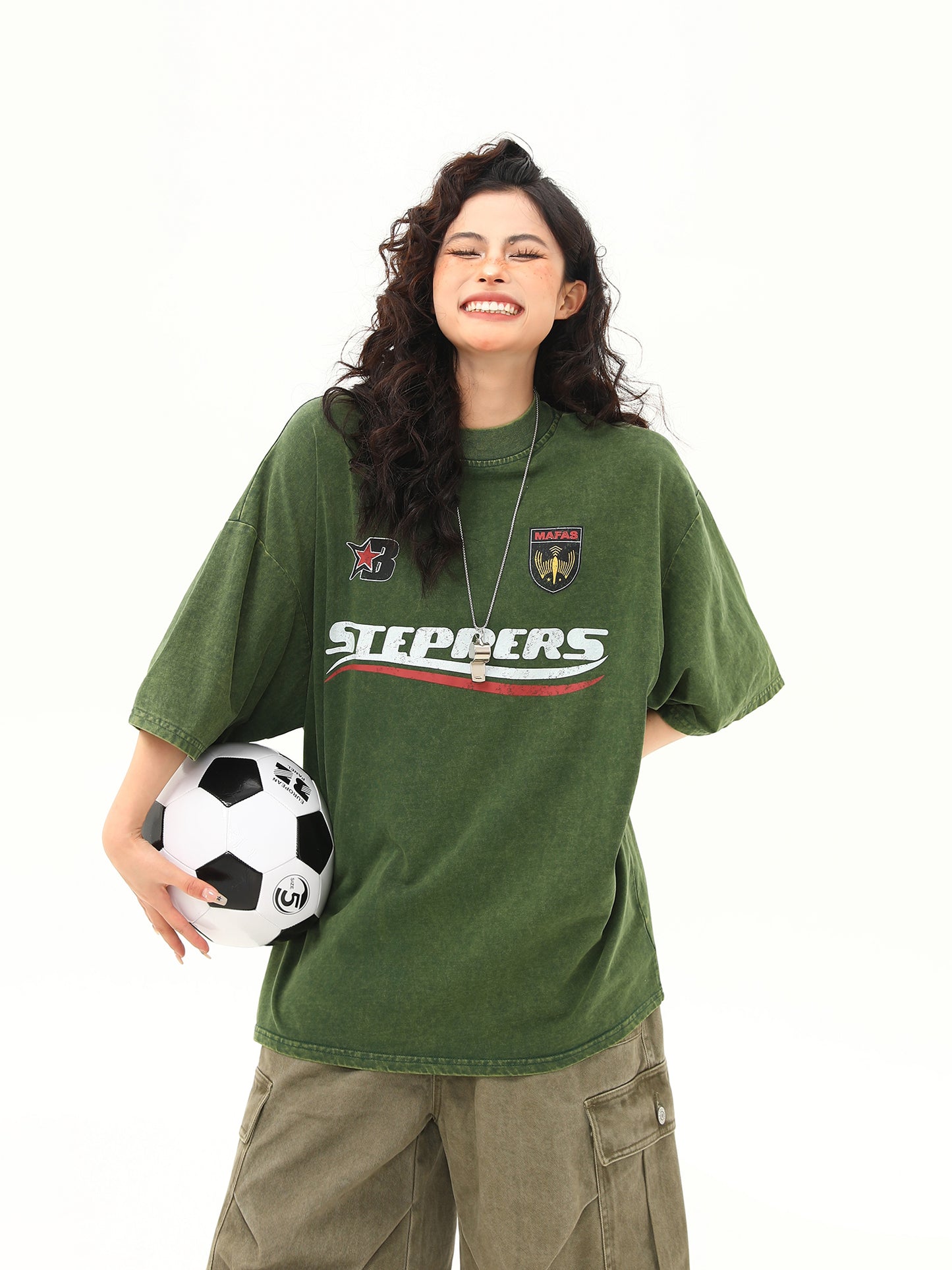 レトロ ウォッシュ ヘビー Tシャツ P2066