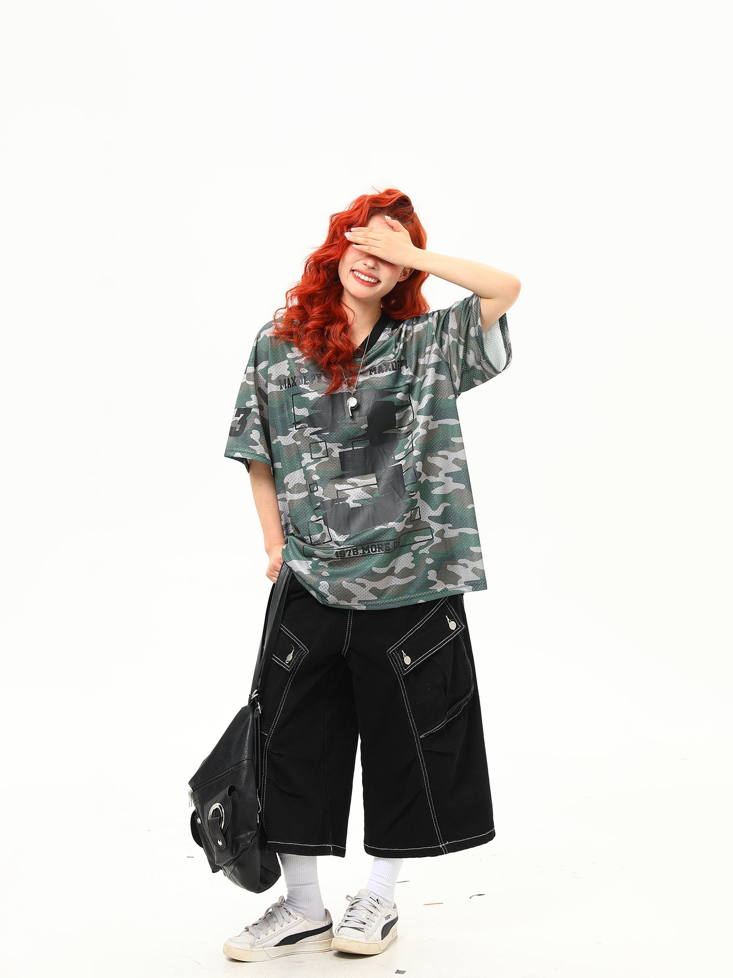 Vネック クールTシャツ P2126