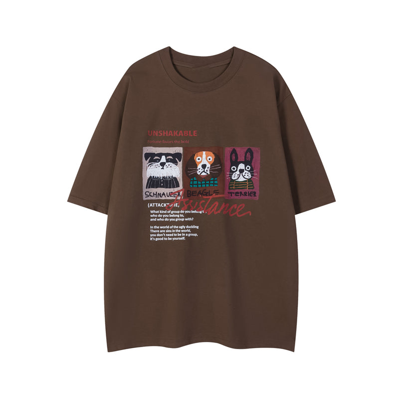 アニマルプリント Tシャツ P2016