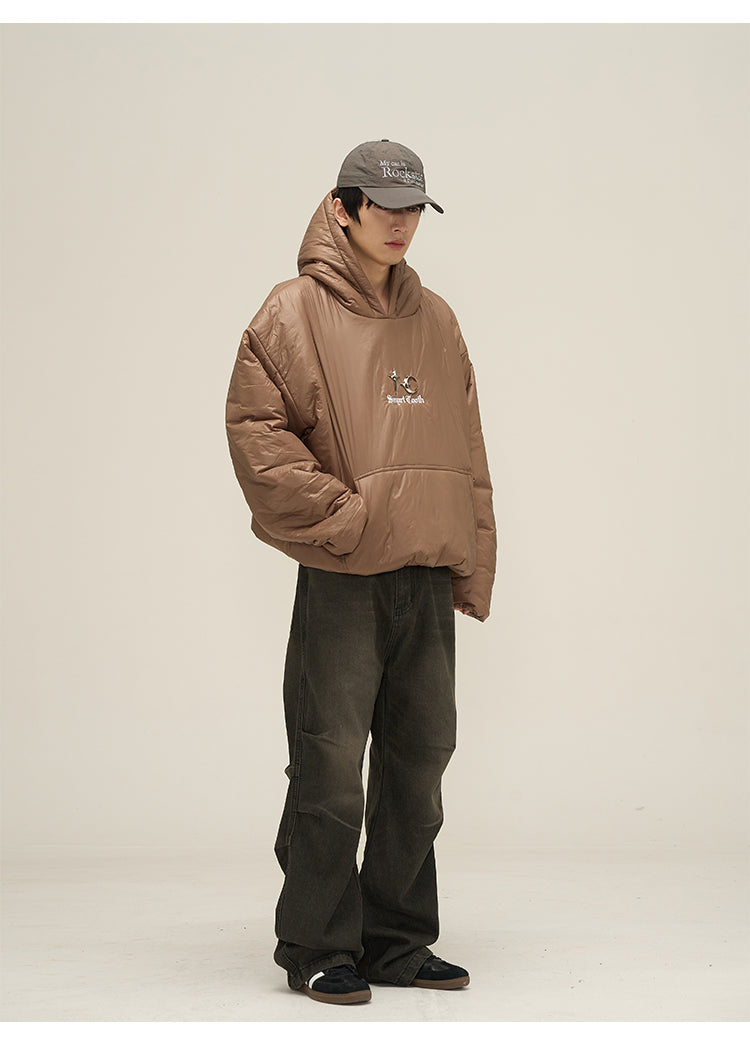 ニッチデザインダウンパーカー P633