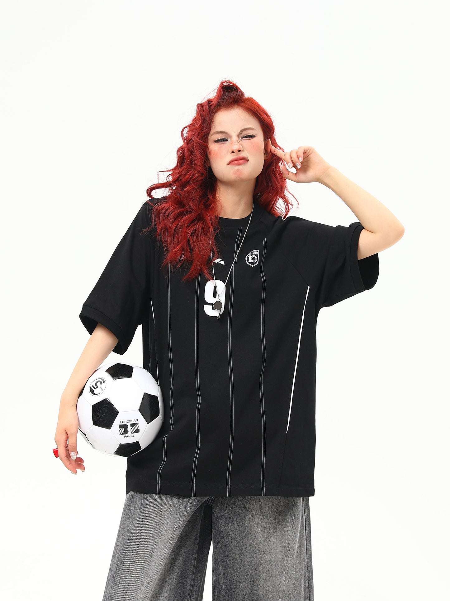 スポーツスタイル ジャージ Tシャツ P2123