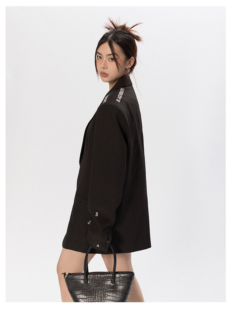 Original embroidered suit jacket P686