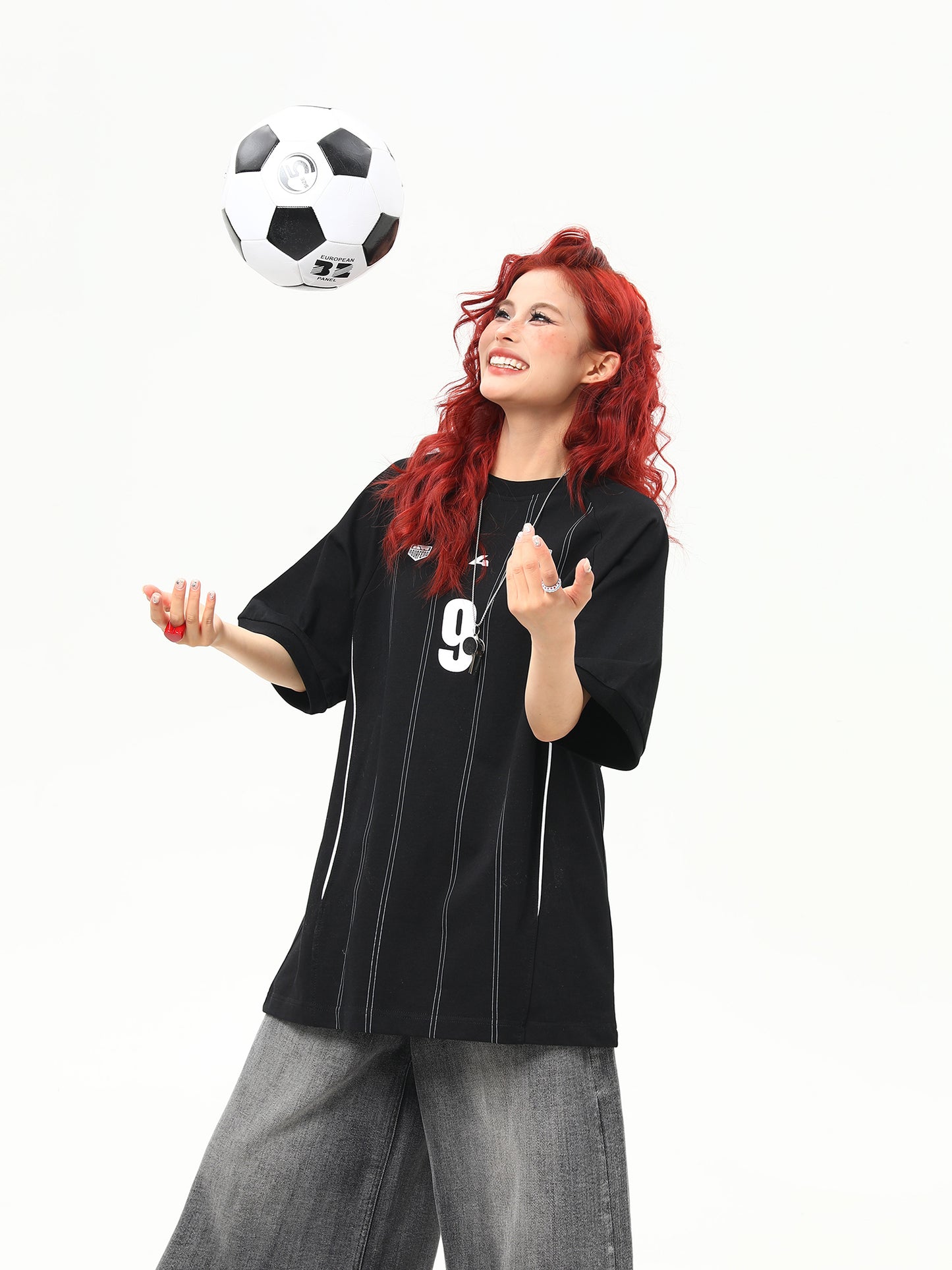 スポーツスタイル ジャージ Tシャツ P2123