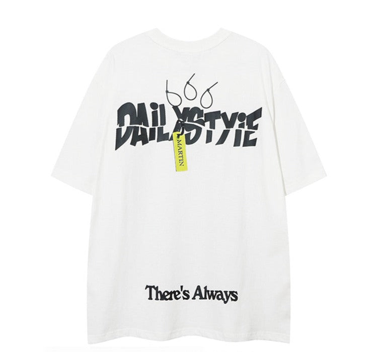 ポートレートプリントTシャツ P1483