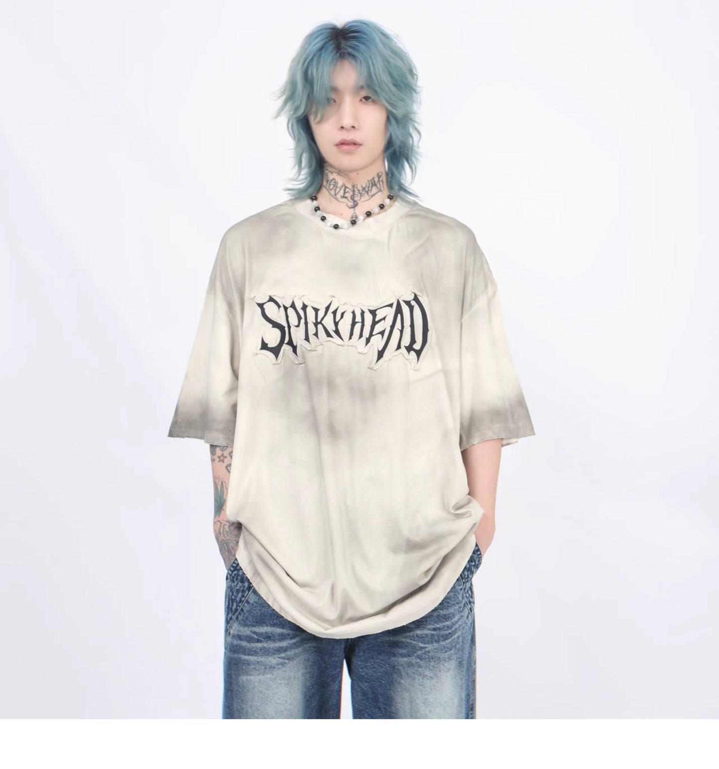 올드 더티 쇼트 슬리브 T셔츠 P1369