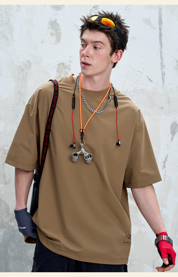 シンプル軽量通気性 Tシャツ P2158