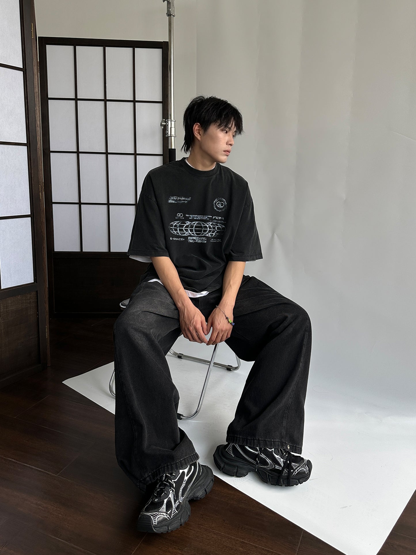 オリジナルデザイン プリント半袖Tシャツ P1473