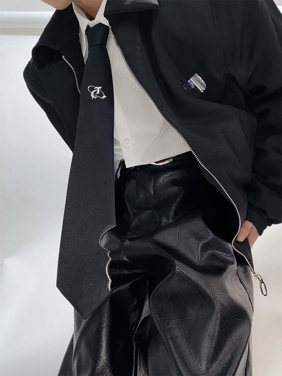 デストラクション デザイン ネクタイ P1145