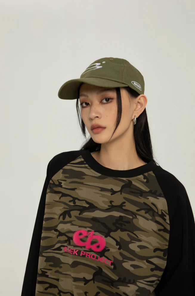 Camouflage long sleeve T-shirt P041
