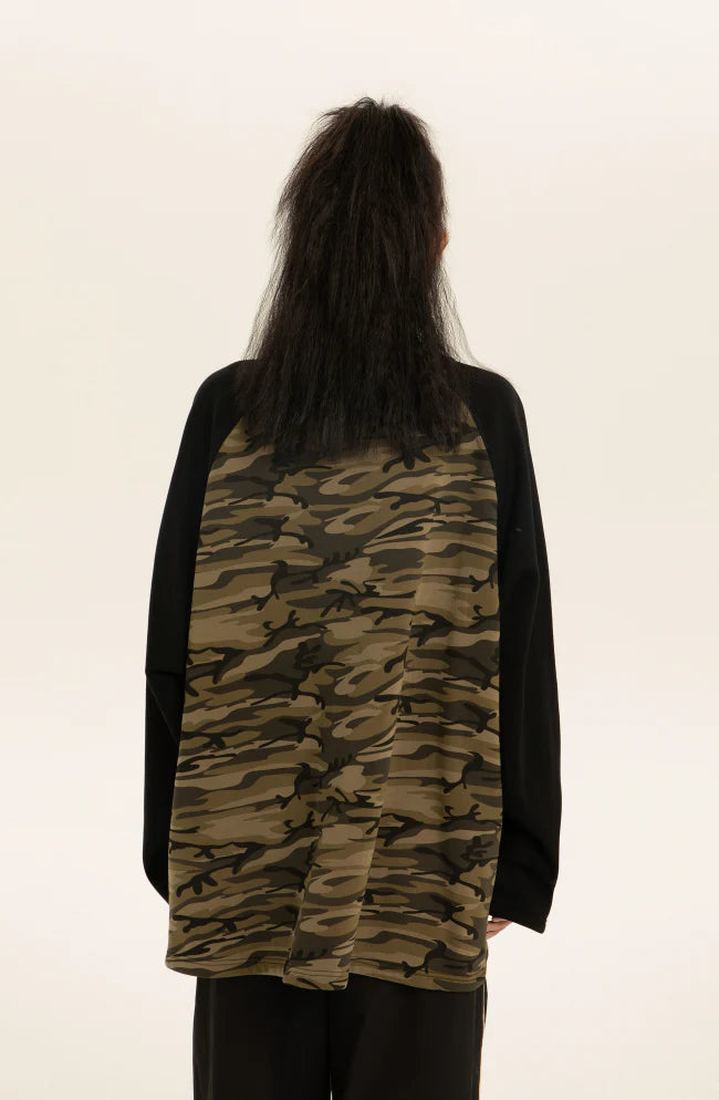 Camouflage long sleeve T-shirt P041