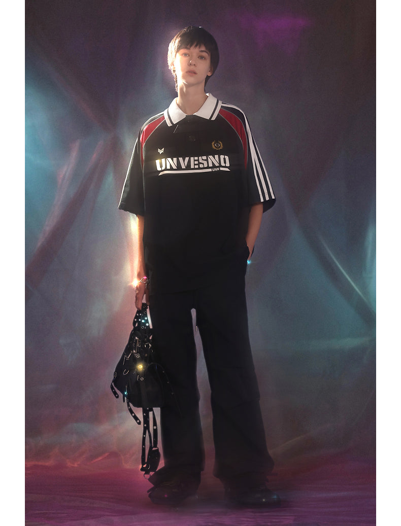 Soccer uniform polo shirt P068