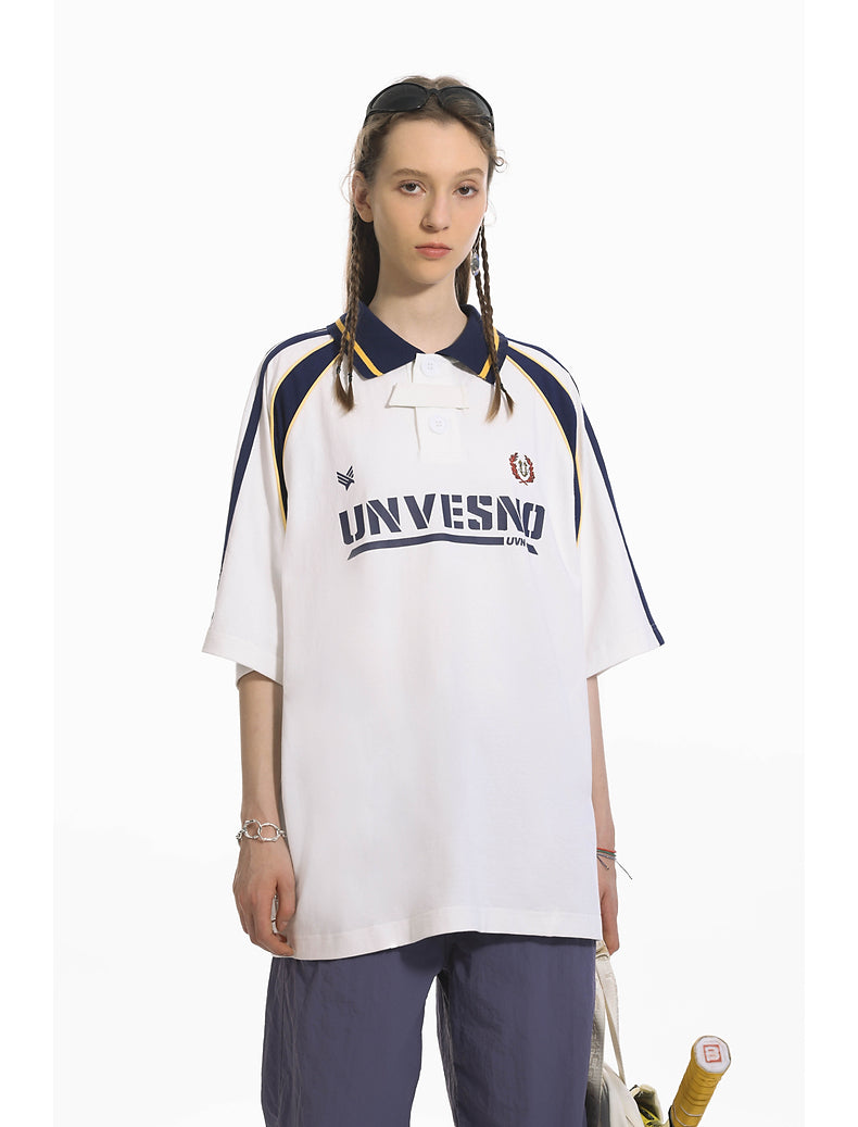 Soccer uniform polo shirt P068