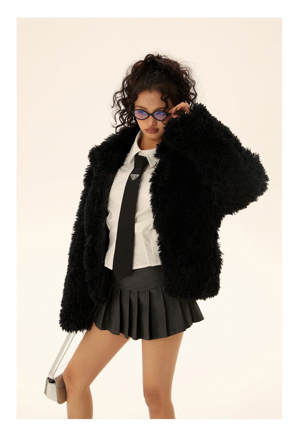 Retro Fur Zip Jacket P563