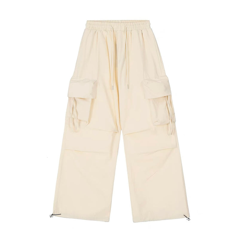 Wide leg cargo pants P154