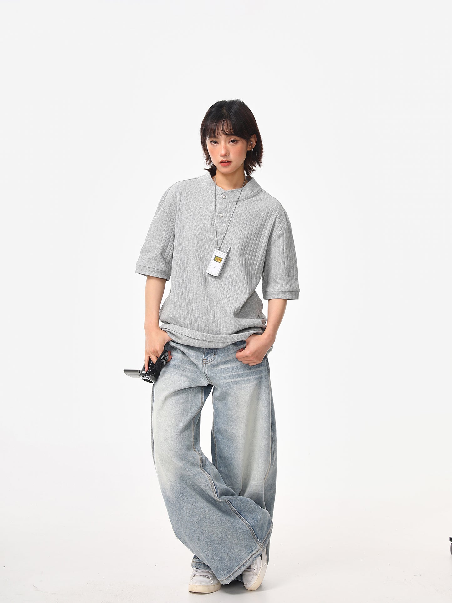 ヘンリーカラー Tシャツ P2050