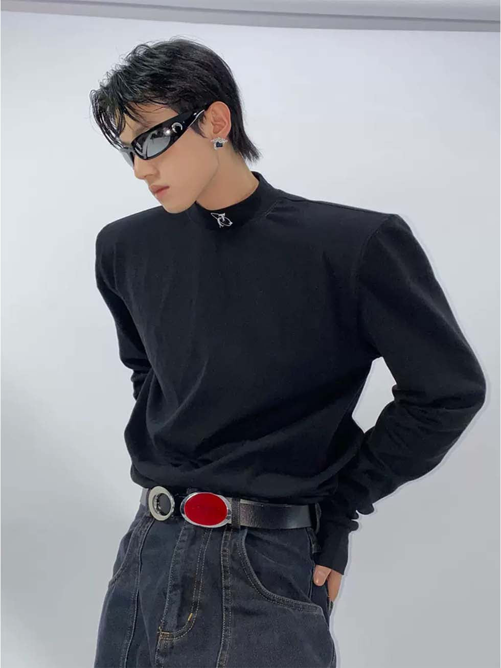 3D Print Turtleneck Shirt P1035