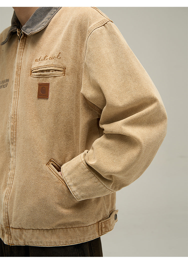 American retro work jacket P619