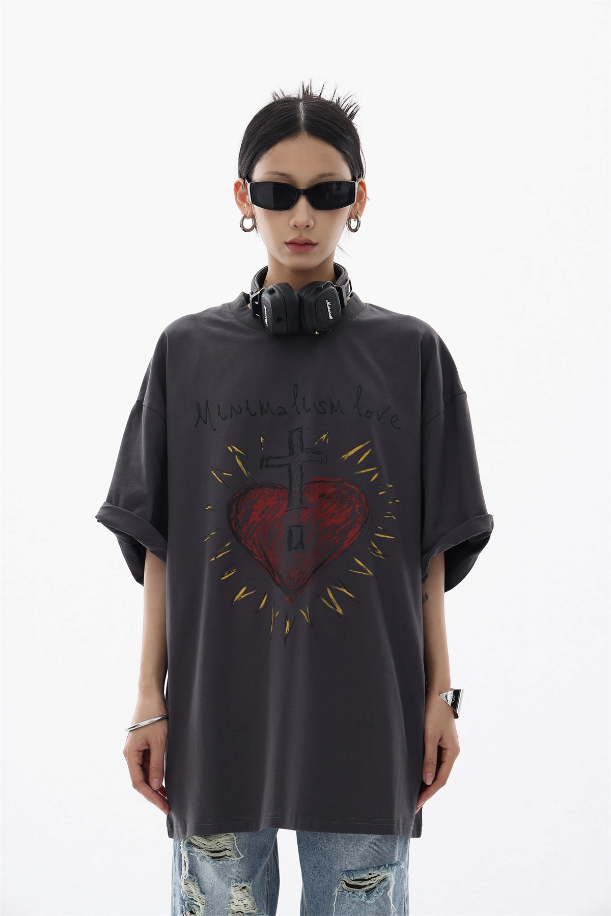 Heart logo T-shirt P139