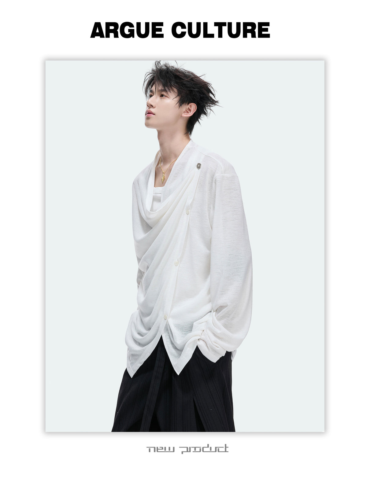 通気性抜群 ルーズフィットTシャツ P2172