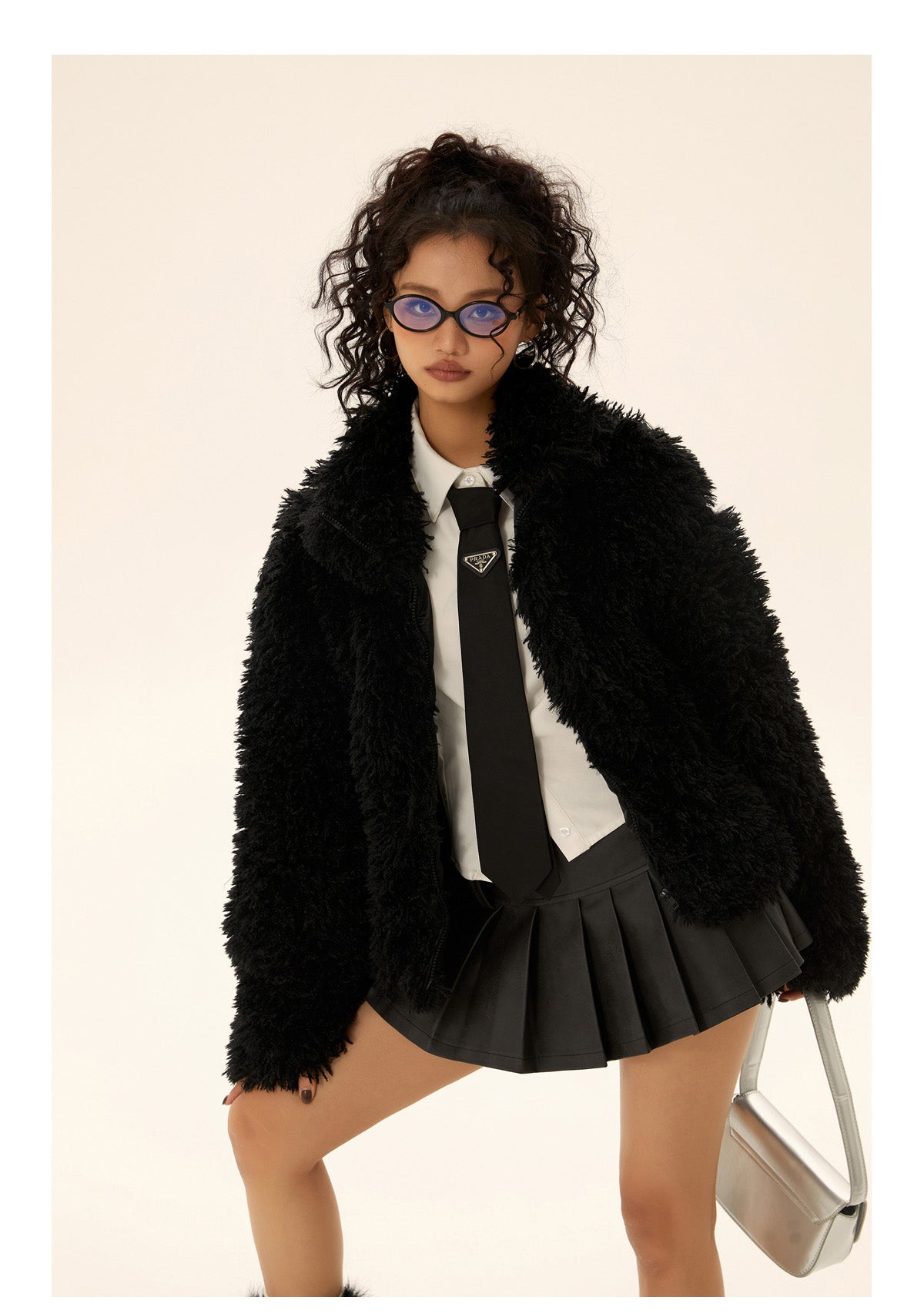 Retro Fur Zip Jacket P563