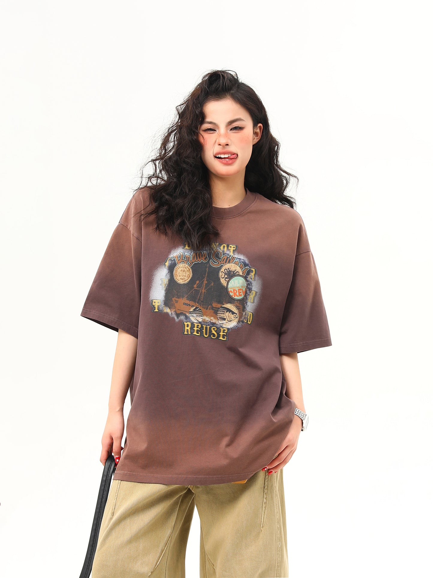 グラデーションデザイン Tシャツ P2031