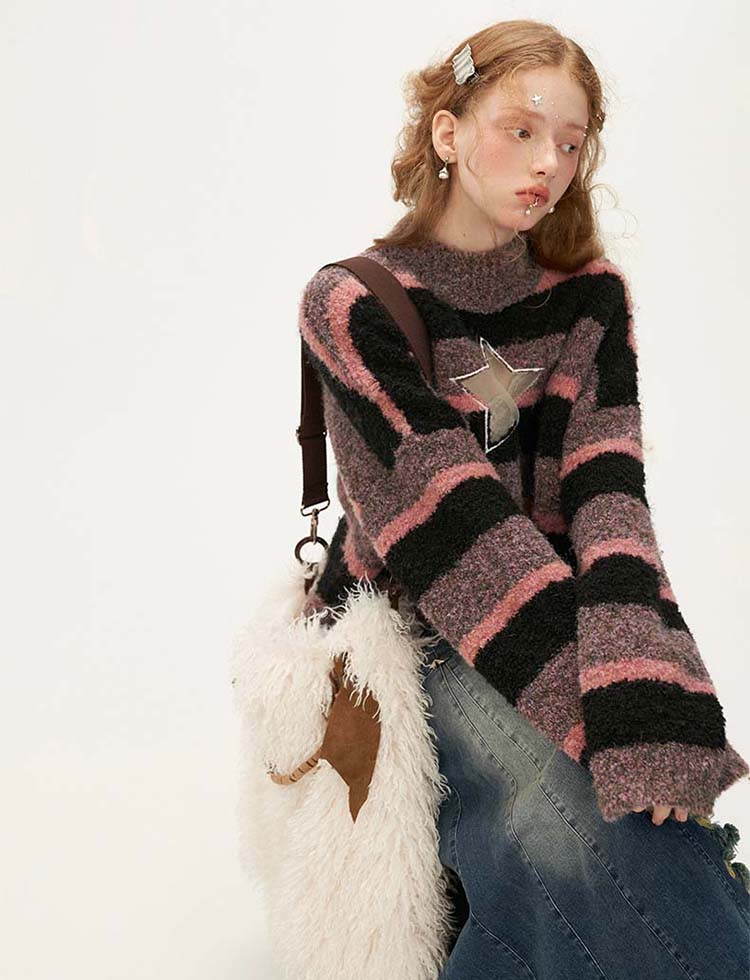 Star Stripe Sweater P1318