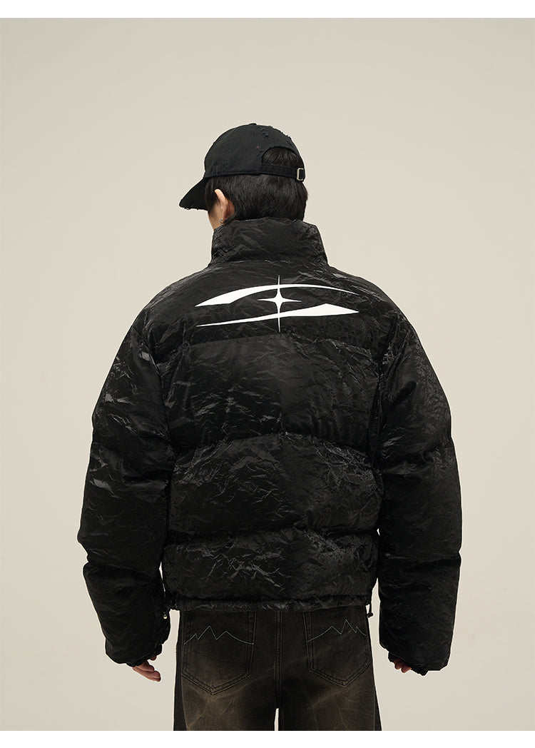 Back logo trendy down jacket P629