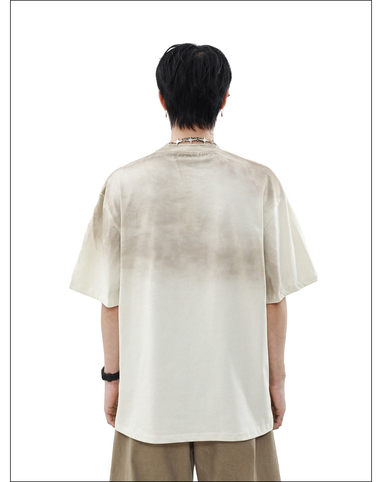 ニッチ 落書き Tシャツ P2074