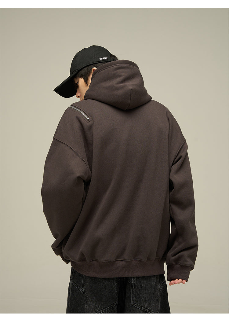 Shoulder Zip Heavyweight Parka P593