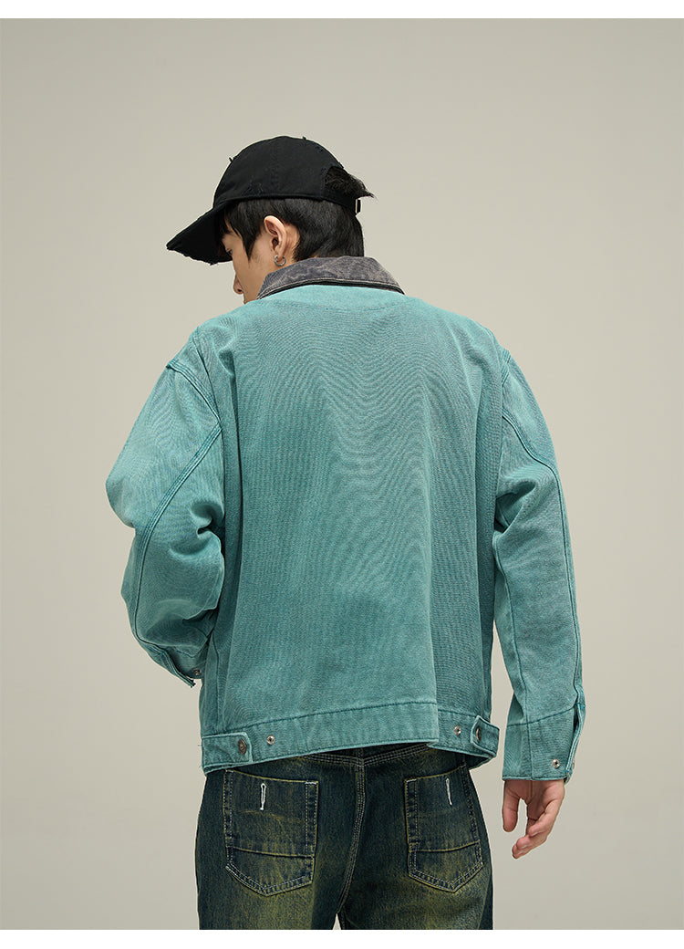 American retro work jacket P619