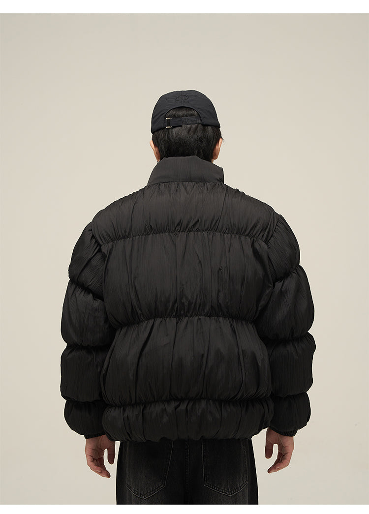 High-end one-point log down jacket P630