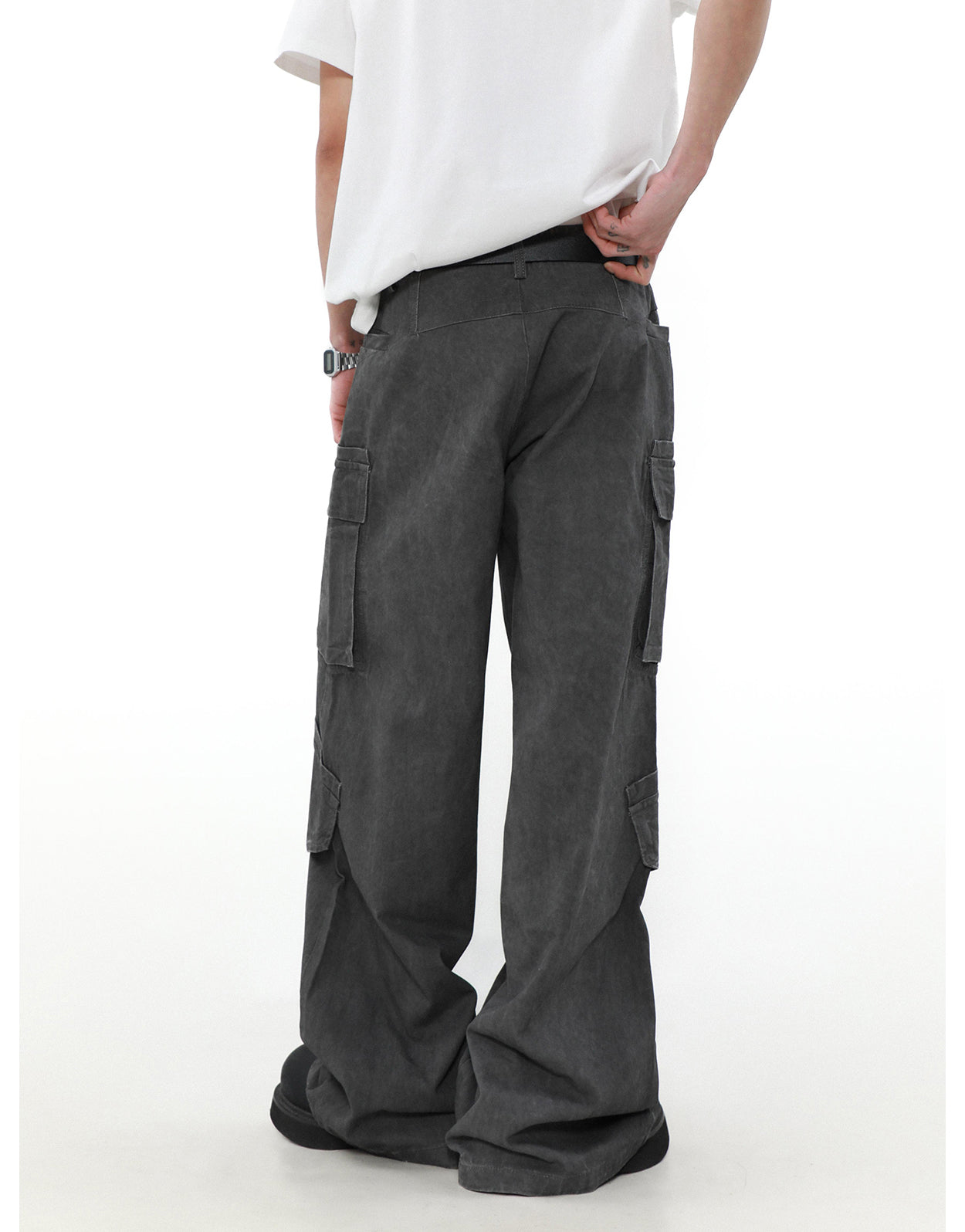 American retro casual pants P857