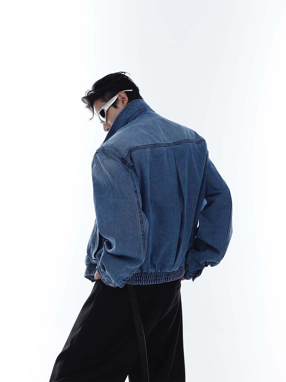 Heavyweight denim jacket P1098