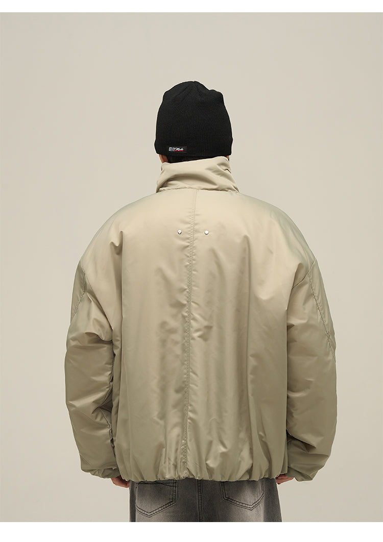 Niche Zip Design Down Jacket P647