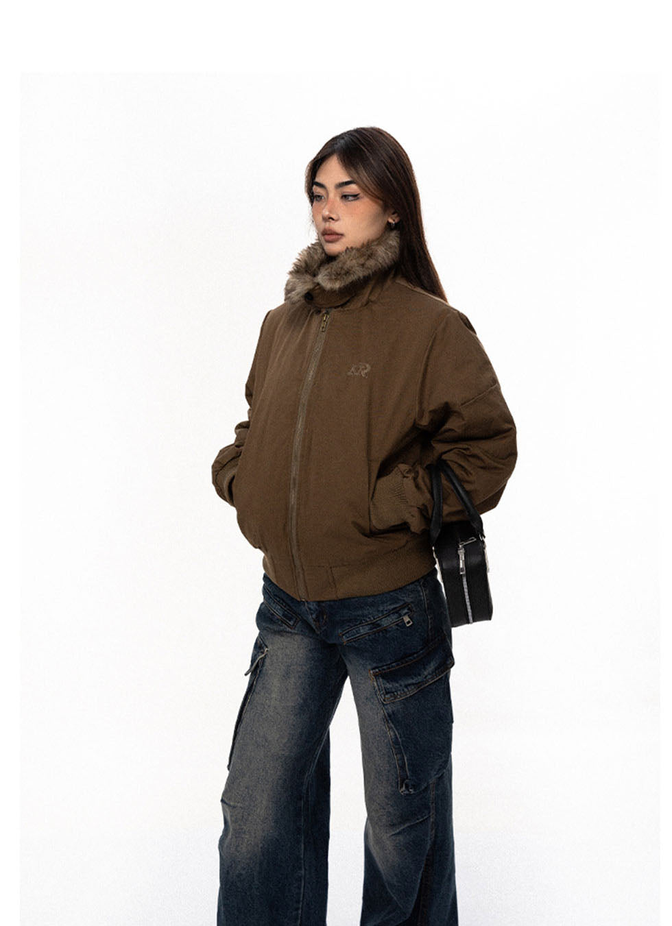 Maillard style heavy cotton jacket P687