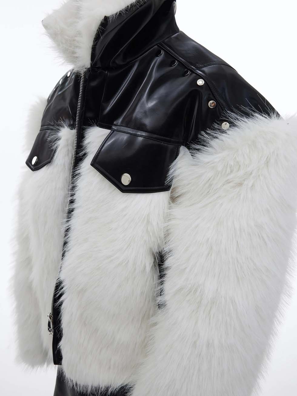 Anti-mink fur jacket P1021