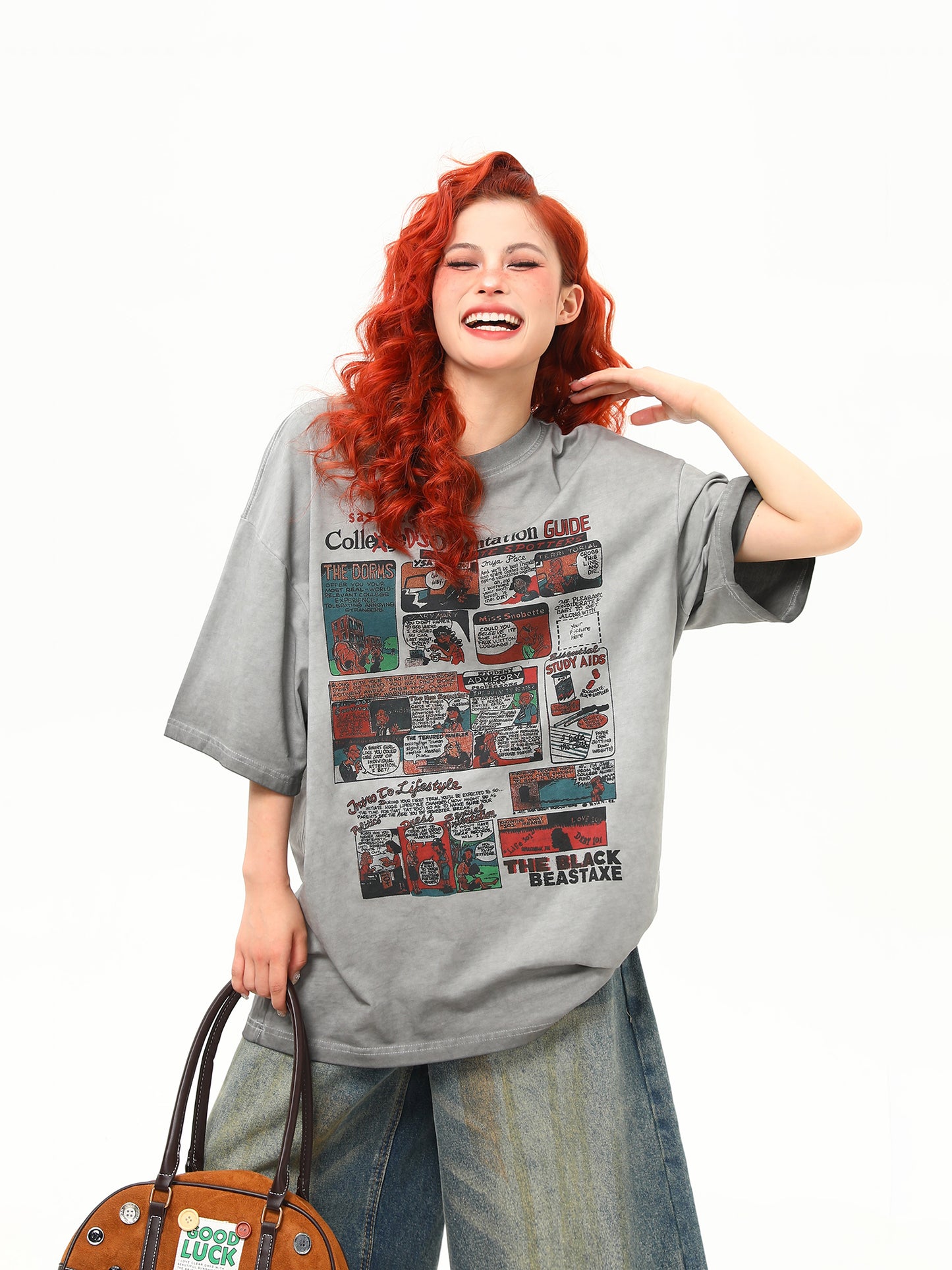ウォッシュ グラデーション Tシャツ P2131