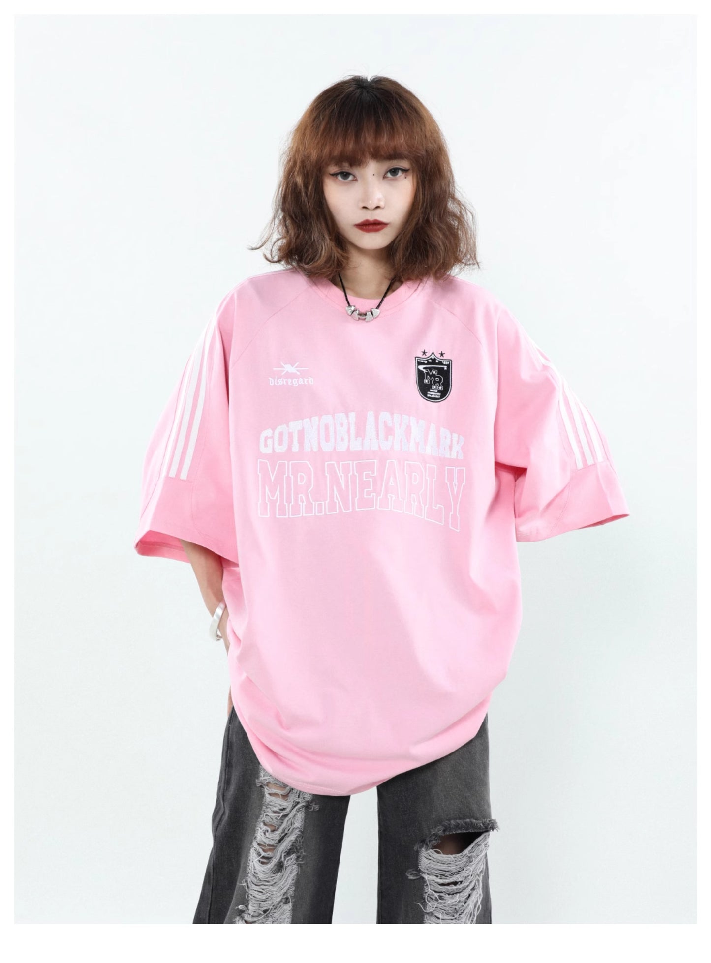 Sports casual raglan sleeve T-shirt P1337