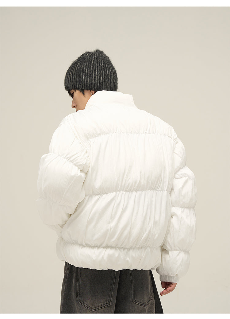 High-end one-point log down jacket P630