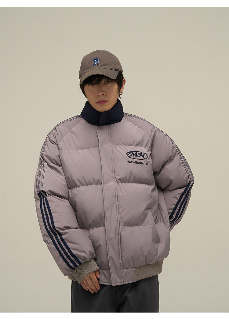 Sideline loose cotton down jacket P642