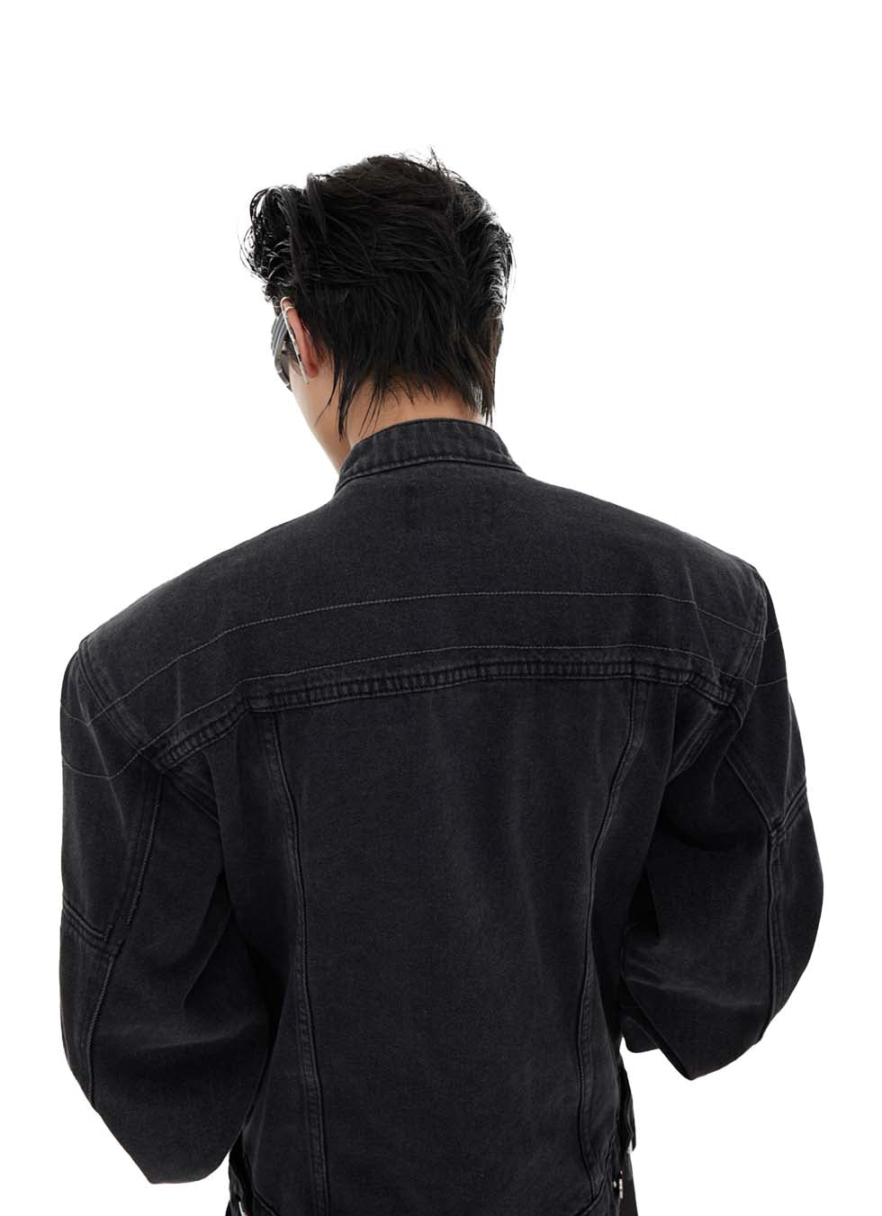 Aging wash denim jacket P994