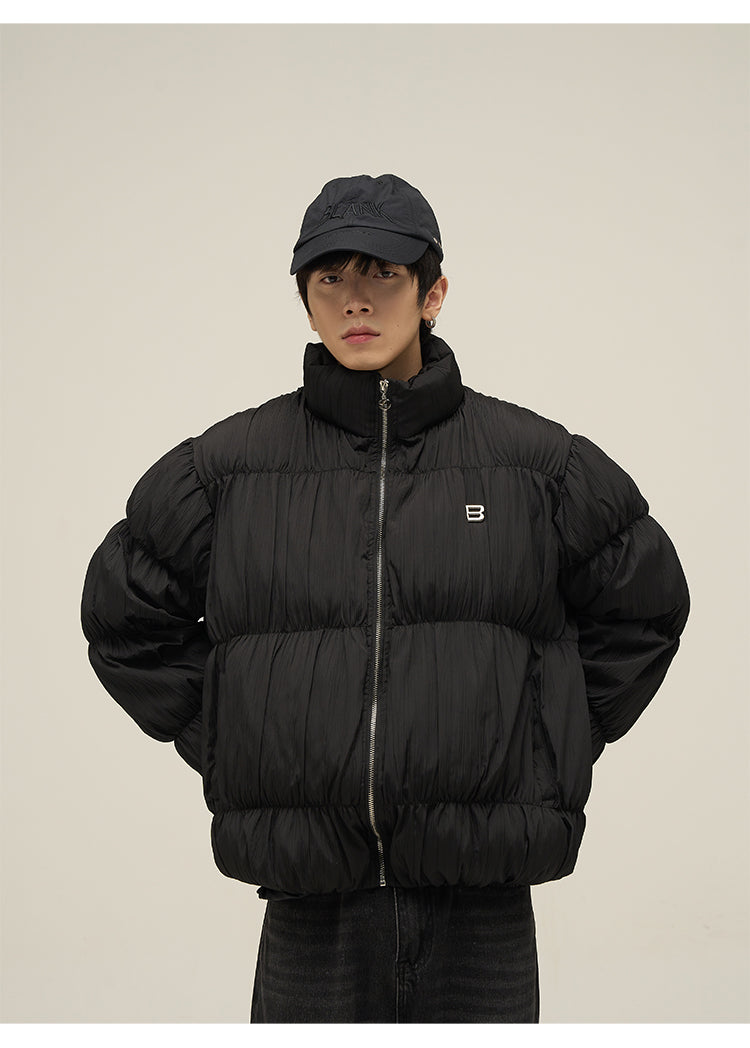 High-end one-point log down jacket P630