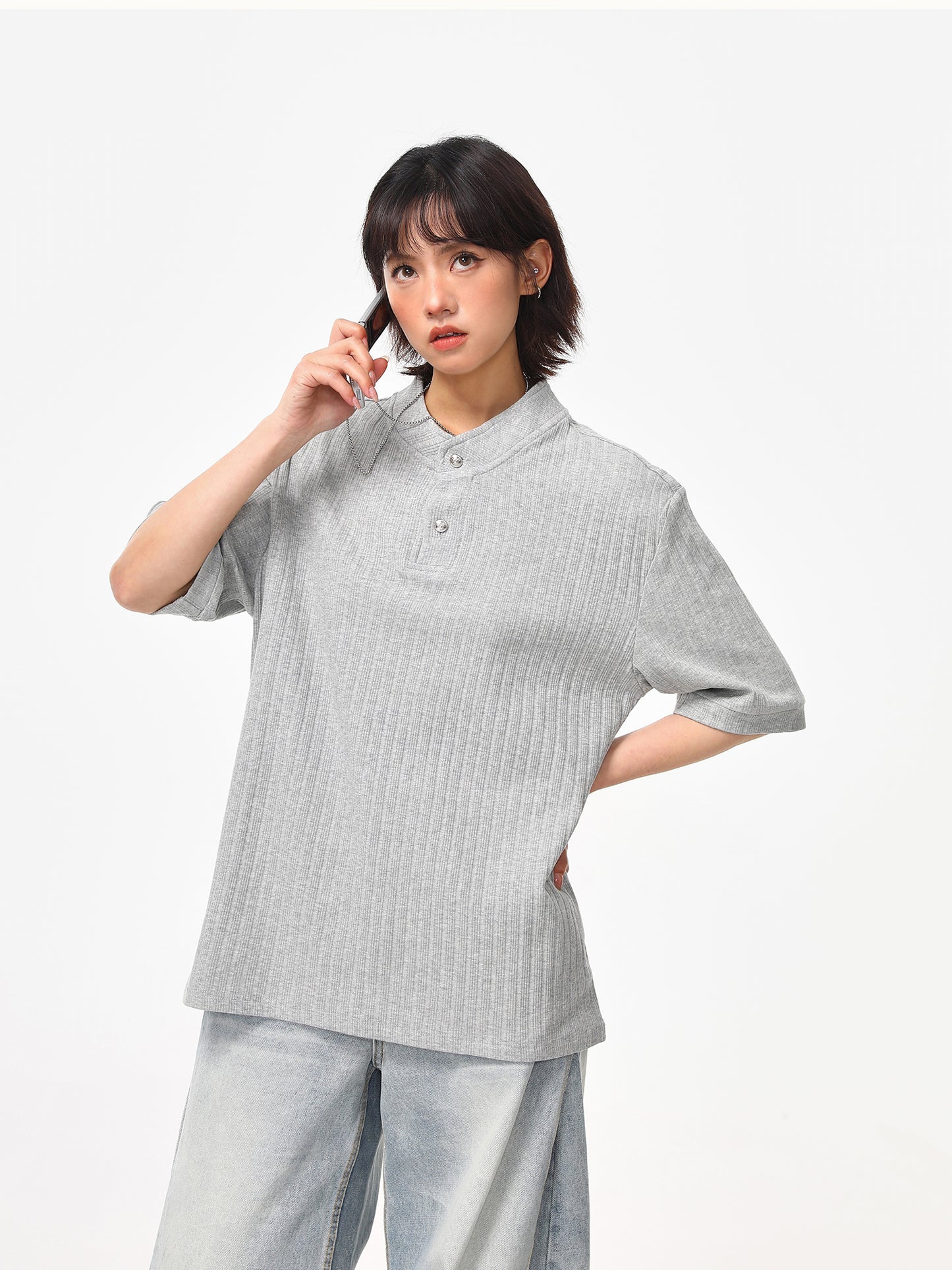 ヘンリーカラー Tシャツ P2050