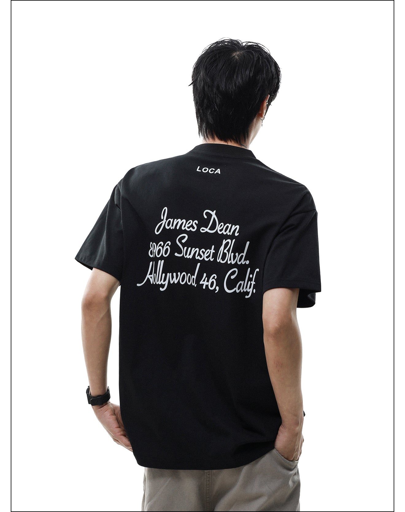 レトロデザイン プリント Tシャツ P2077
