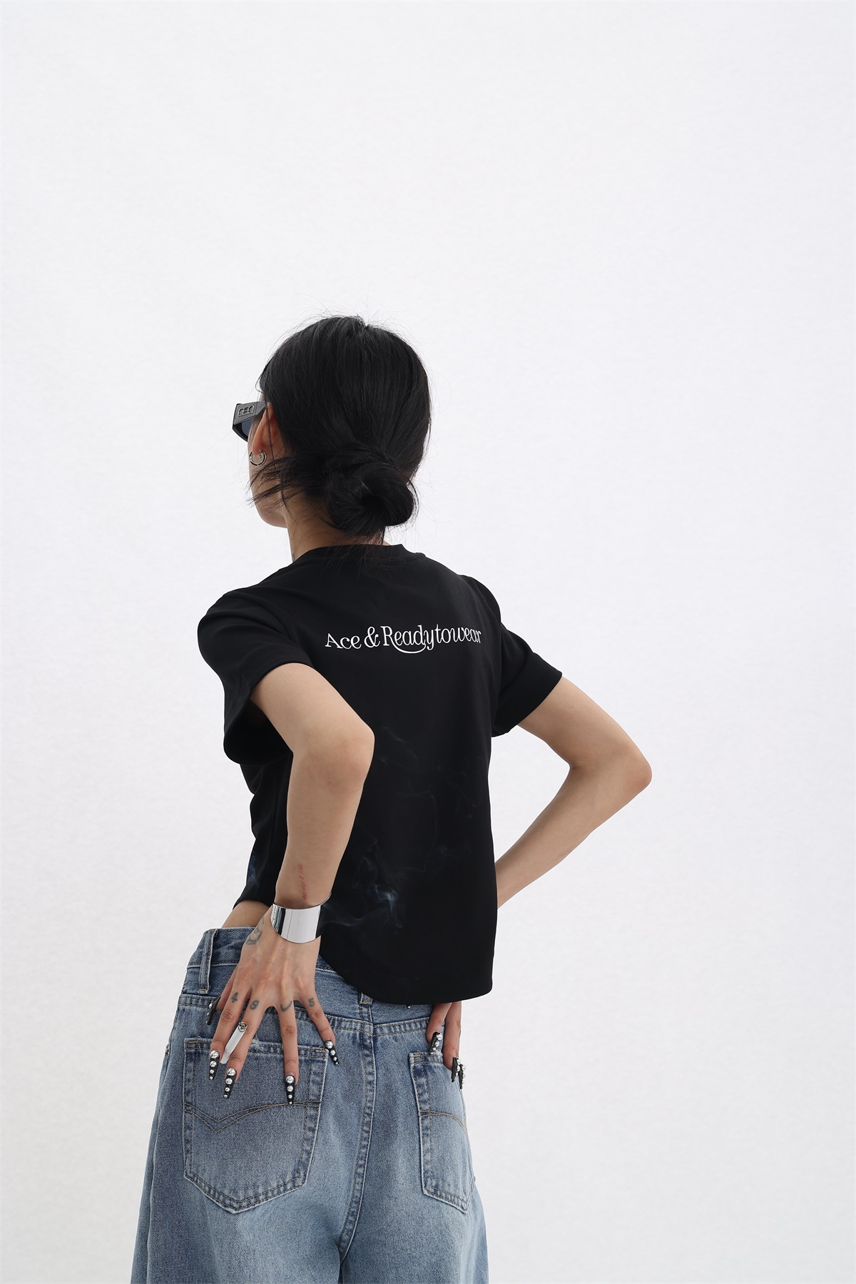 Cropped T-shirt P131