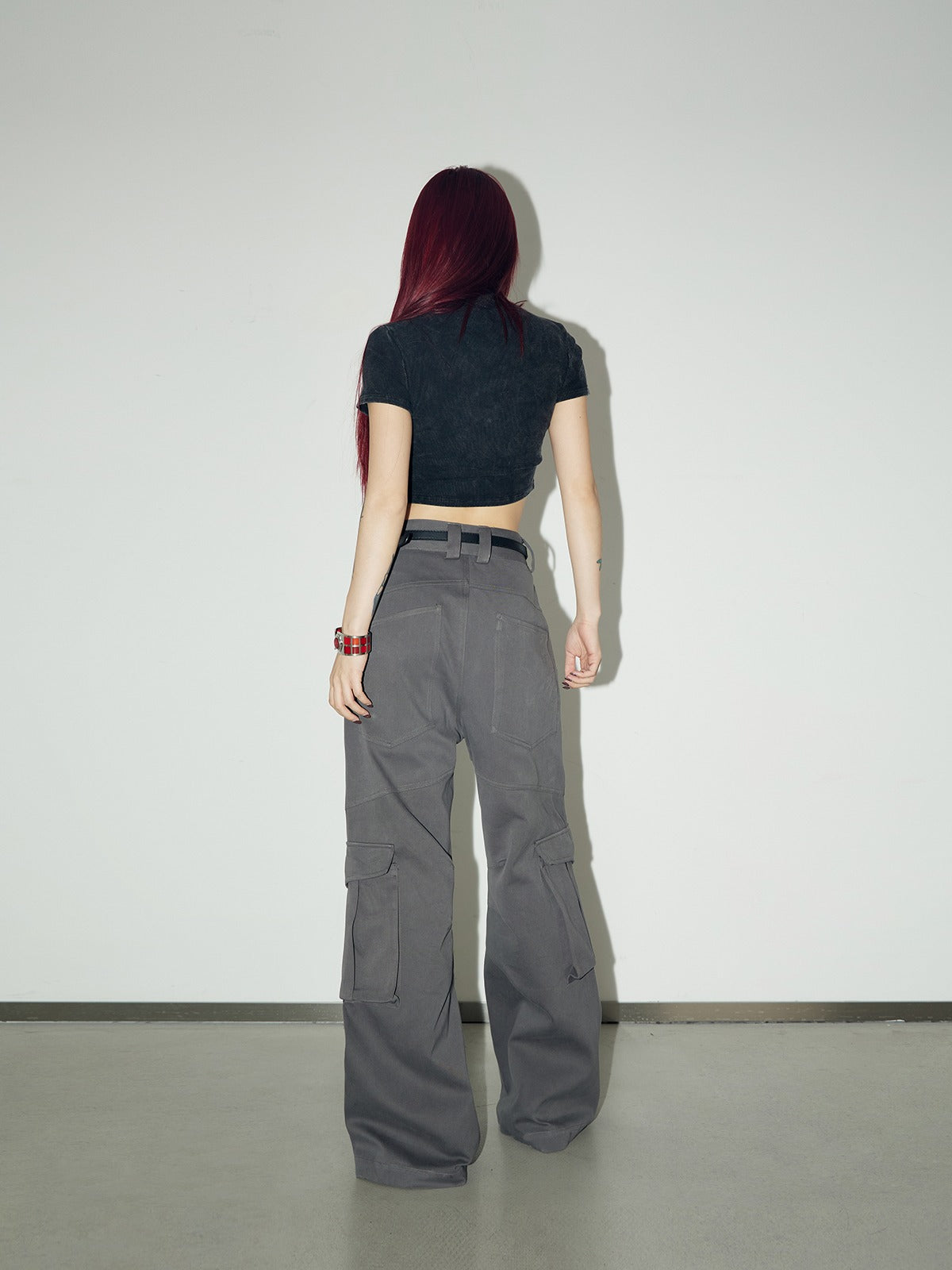 Multi-pocket cargo pants P119