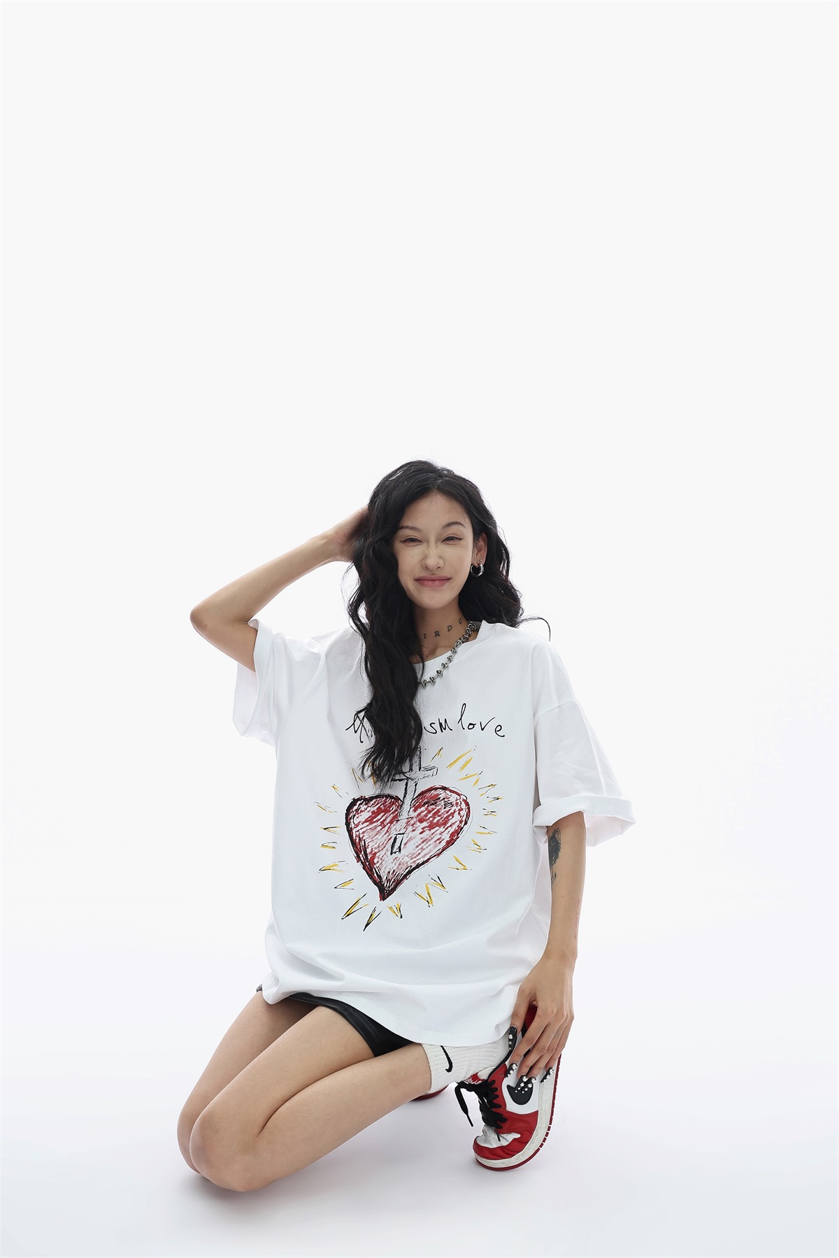 Heart logo T-shirt P139