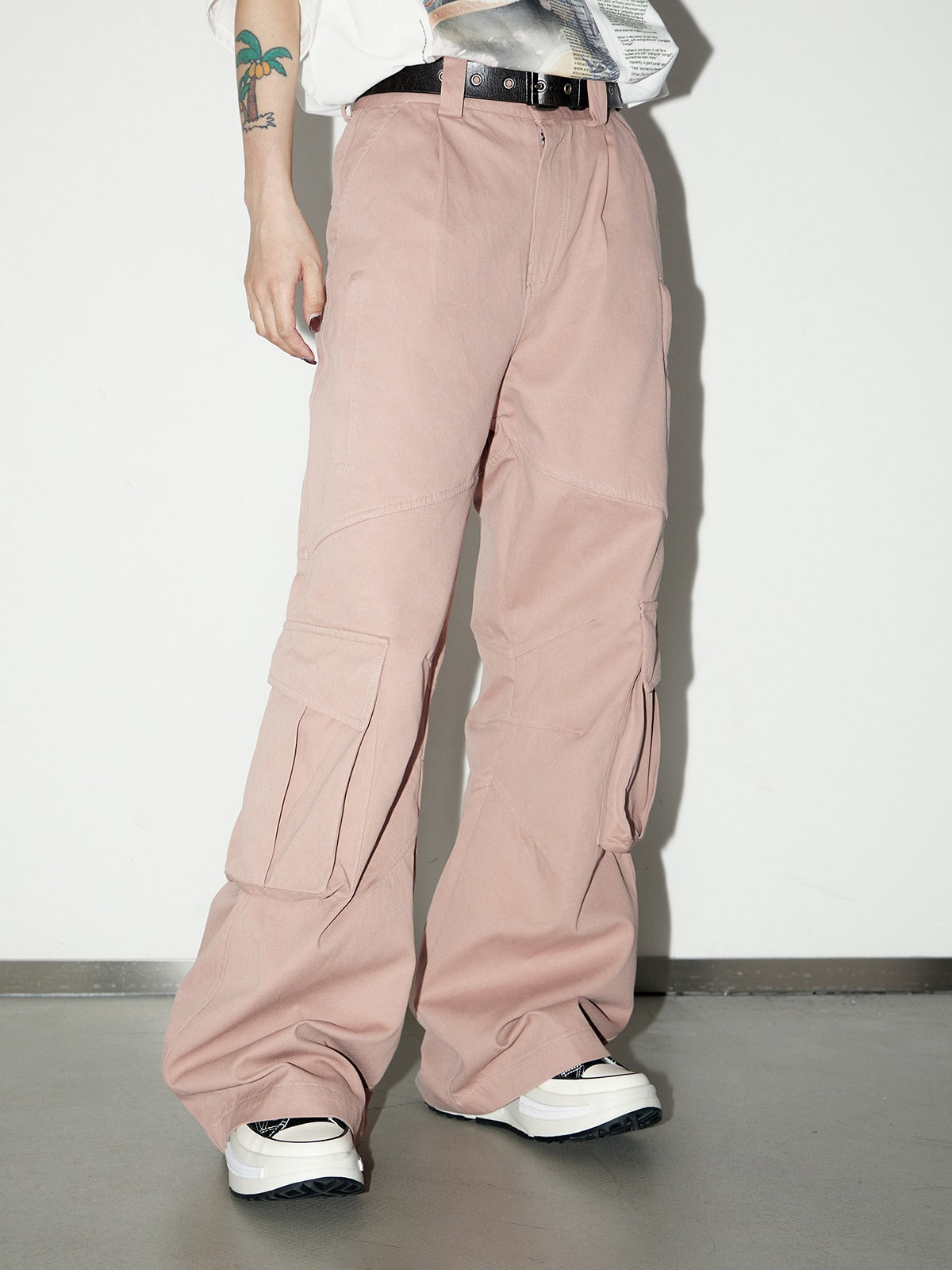 Multi-pocket cargo pants P119