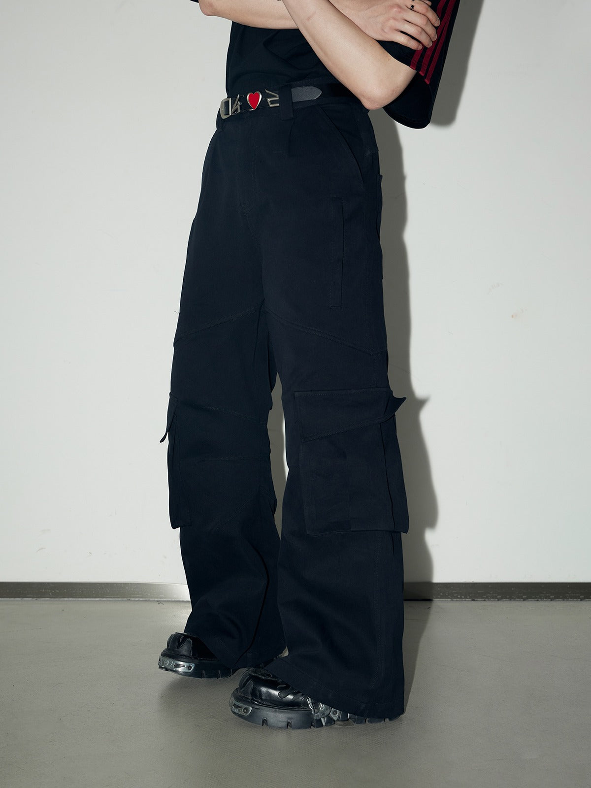 Multi-pocket cargo pants P119