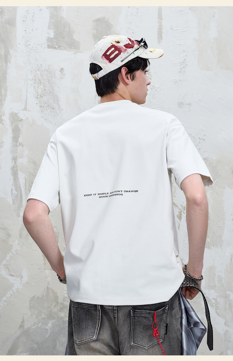 プリント カジュアルTシャツ P2138
